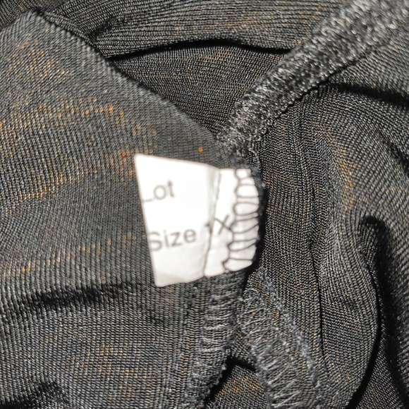 Ronni Nicole Black and White Oversized Polka Dot Blouse - Picture 5 of 5